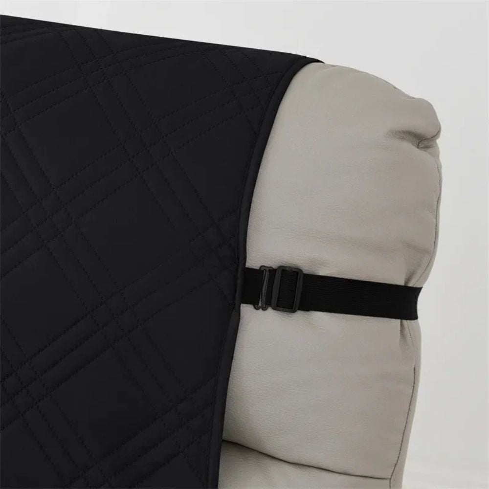 Waterproof Recliner Cover with Quilted Polyester and Pet Claw Resistant, Machine Washable