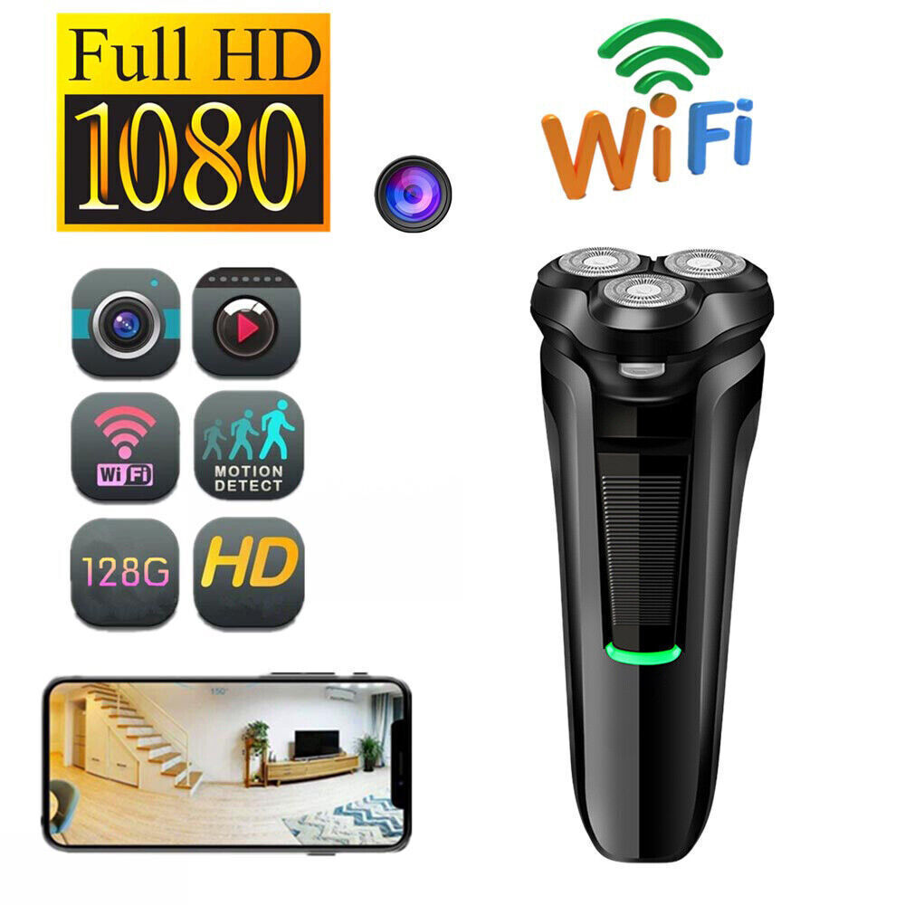 1080P WiFi Mini Camera with Motion Alerts and Night Vision, 1200mAh Battery