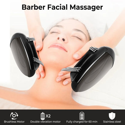 Cordless Vibration Massager with Heat Function and Adjustable Intensity for Neck, Back, Head