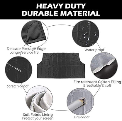Windshield Ice and Snow Cover with Magnetic Attachment and Side Straps