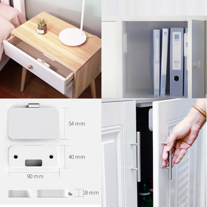 Wireless Cabinet Lock with App Control for Drawers and Child Safety