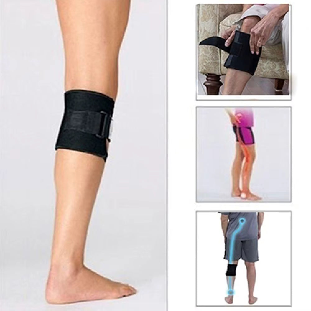 Knee Brace with Targeted Pressure Pad and Adjustable Strap for Lower Back Support
