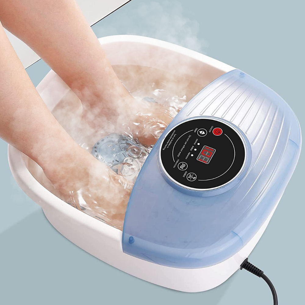Foot Bath with Bubble Massage and Temperature Control