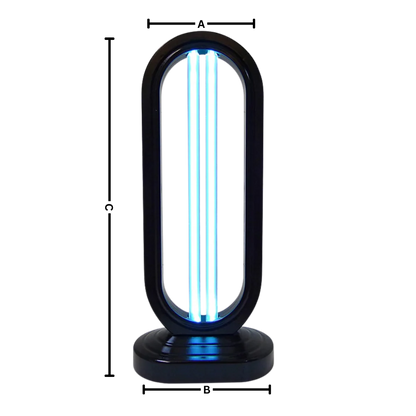 UV-C Disinfectant Bulb with Remote Control and Timer for Bed Bugs and Bacteria