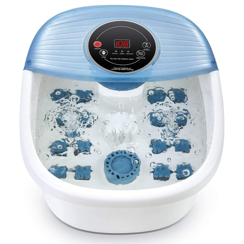 Foot Bath with Bubble Massage and Temperature Control