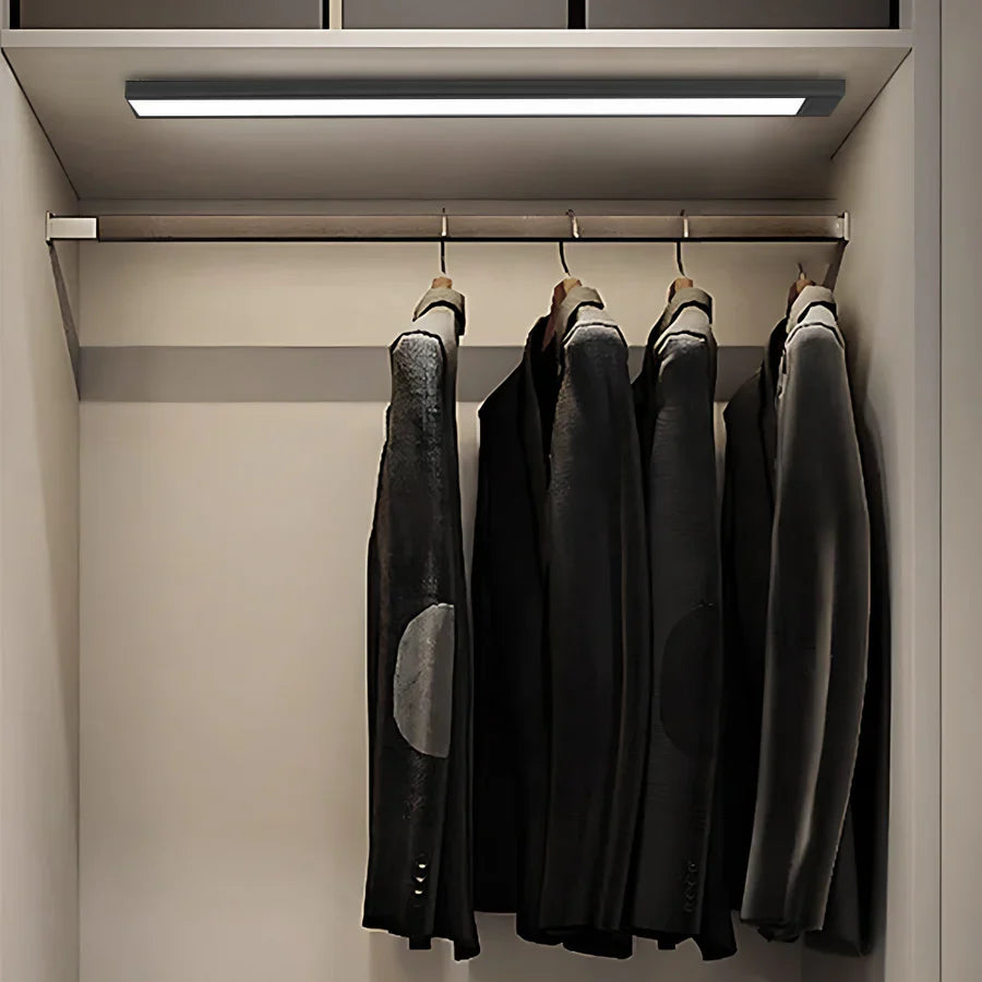Motion Sensor Cabinet Light with Magnetic Mounting and Adjustable Dimming, Triple Layer Design