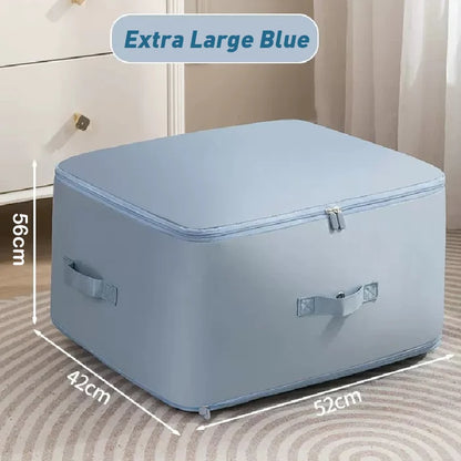 Compression Storage Bag with Built-In Zipper and Durable Handles, Water-Resistant Fabric