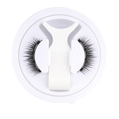 Magnetic 3D Eyelashes with Tweezer Applicator, Reusable and Glue-Free