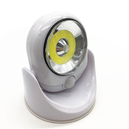 Outdoor Motion Sensor Light with Weatherproof Housing and Magnetic Mount, Battery Operated