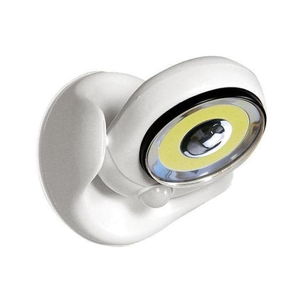 Outdoor Motion Sensor Light with Weatherproof Housing and Magnetic Mount, Battery Operated