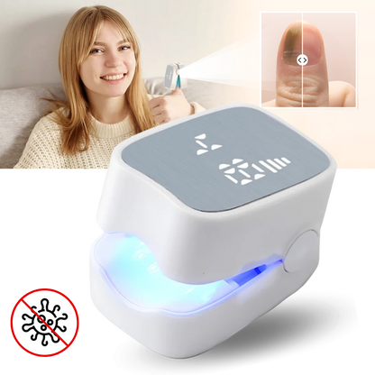 Laser Nail Treatment Device with Cold Laser and Blue Light, Clip-On Design
