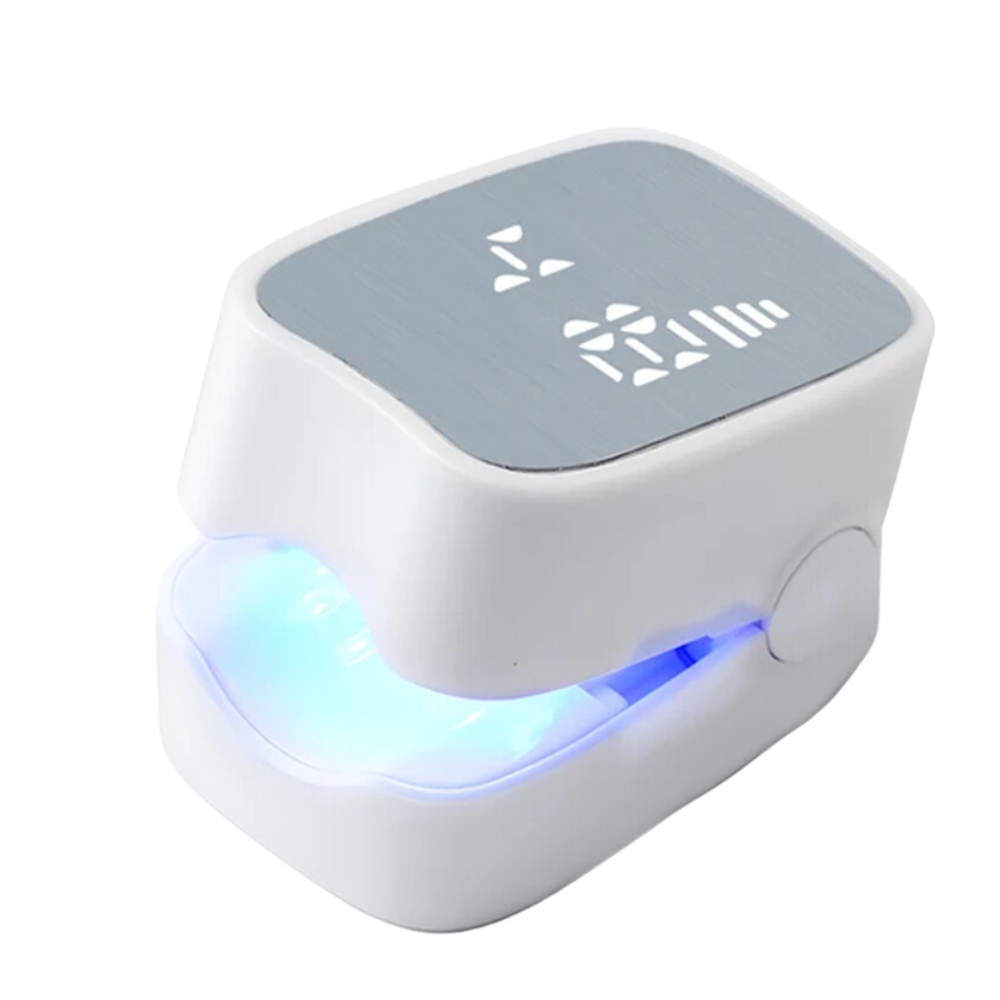 Laser Nail Treatment Device with Cold Laser and Blue Light, Clip-On Design