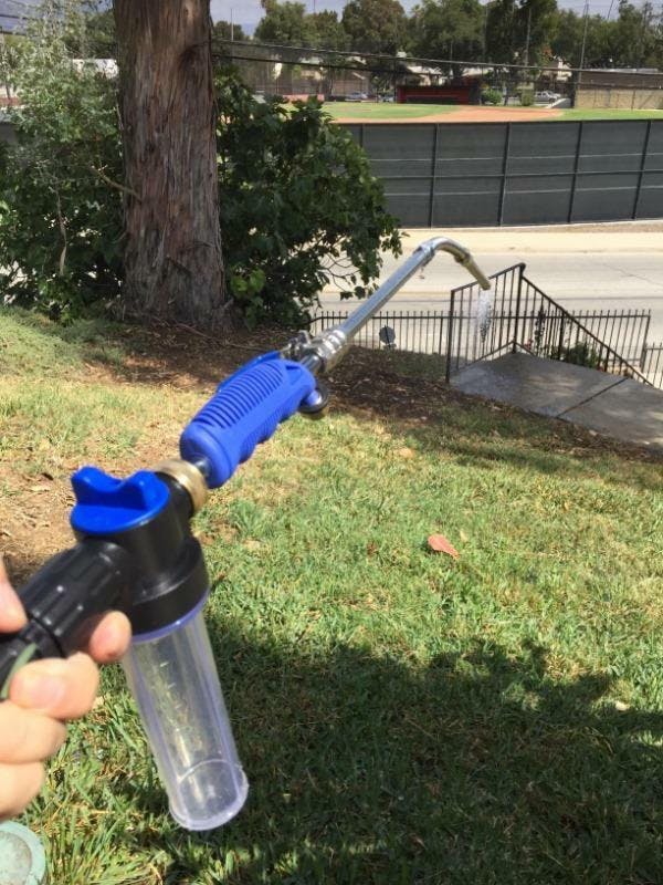 High Pressure Hose Nozzle with Copper Tip and 8-Meter Spray Distance