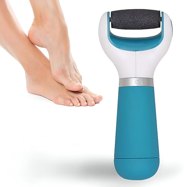 Rechargeable Callus Remover with Rotating Abrasive Head for Smooth Feet