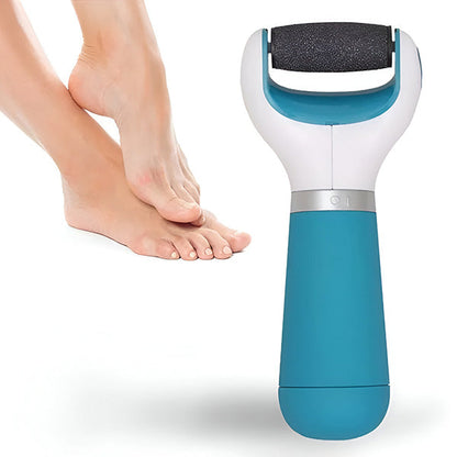 Rechargeable Callus Remover with Rotating Abrasive Head for Smooth Feet