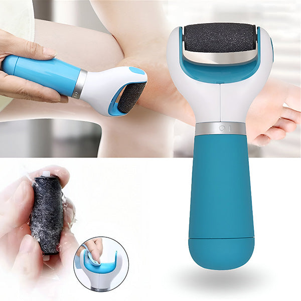 Rechargeable Callus Remover with Rotating Abrasive Head for Smooth Feet