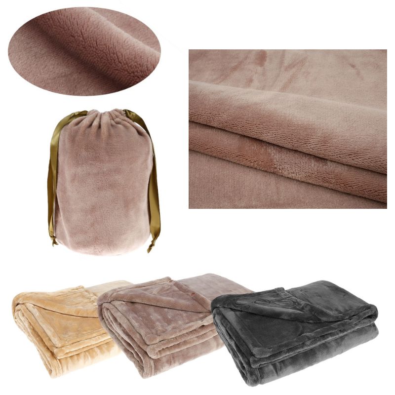 USB Heated Blanket with Soft Flannel and Two-Person Size, 63 x 33 Inches