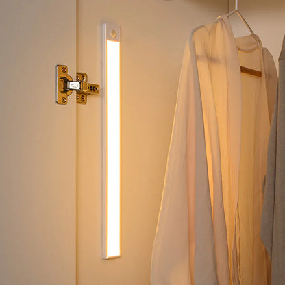 Motion Sensor Cabinet Light with Magnetic Mounting and Adjustable Dimming, Triple Layer Design