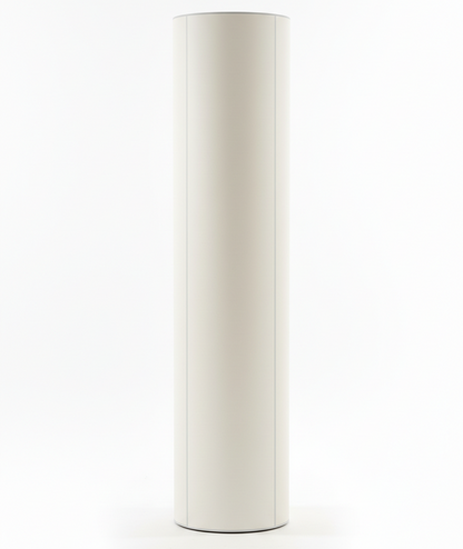 Minimalist White Column Lamp