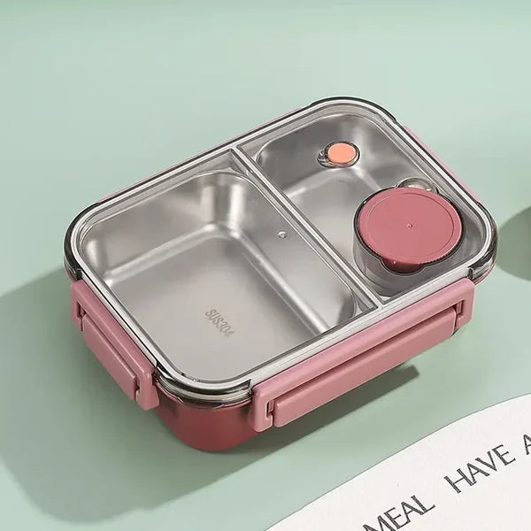 Stainless Steel Food Container with Vacuum Insulation and Leak Proof Lid, 12-Hour Heat Retention