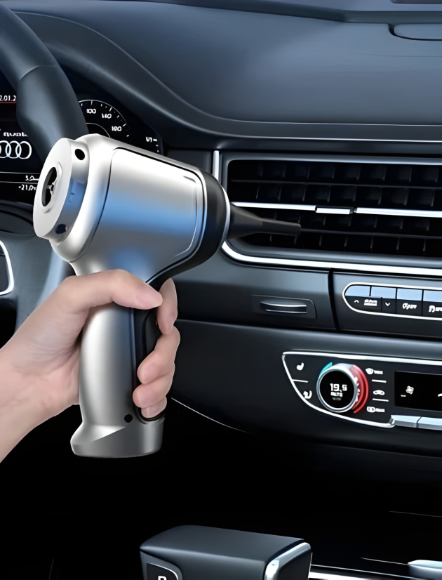 Cordless Car Vacuum with Brushless Motor and 4000mAh Battery, Lightweight Handheld