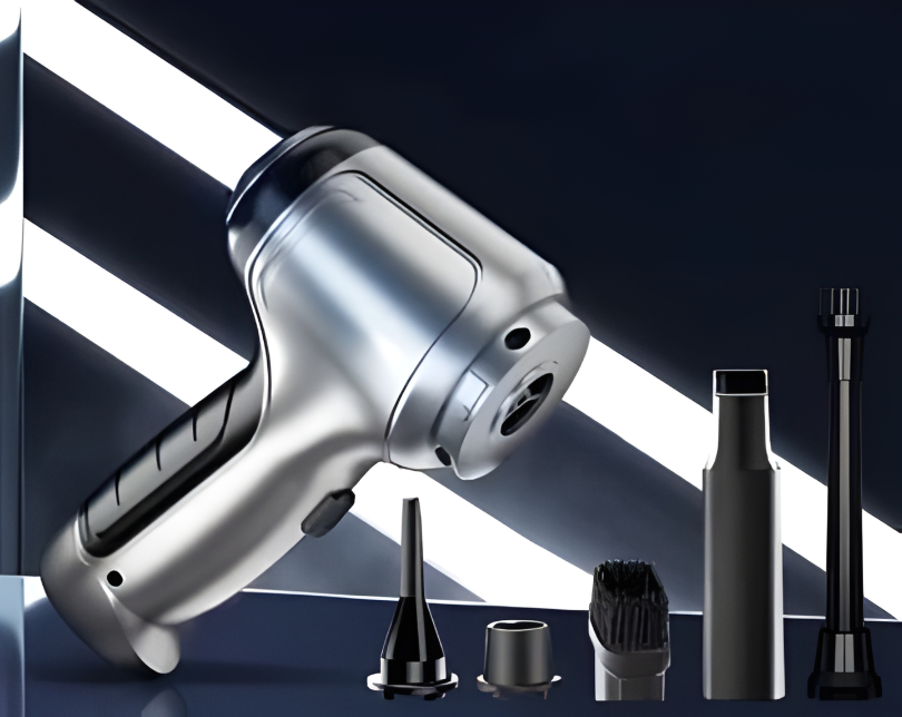 Cordless Car Vacuum with Brushless Motor and 4000mAh Battery, Lightweight Handheld