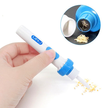 Ear Cleaner with Vibration Suction and Soft Silicone Tips, Compact Travel Size