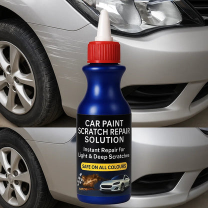 Car Polish with Foam Buffer Pad for Scratch and Swirl Removal, 100g