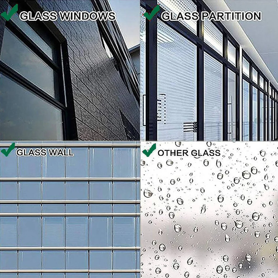 Telescopic Window Cleaner with Integrated Spray and Microfiber Pad, 51-Inch Reach