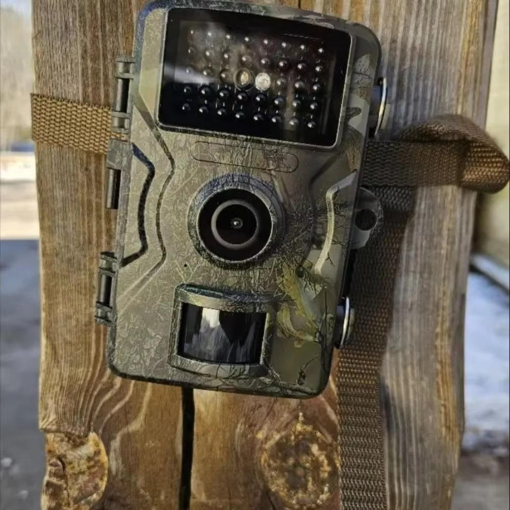 Wildlife Camera with 16MP Photos and Infrared Night Vision, 1080P Video