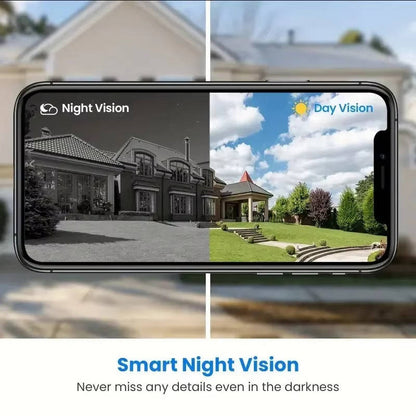 Wireless Video Doorbell with Motion Detection and Night Vision, Local Storage