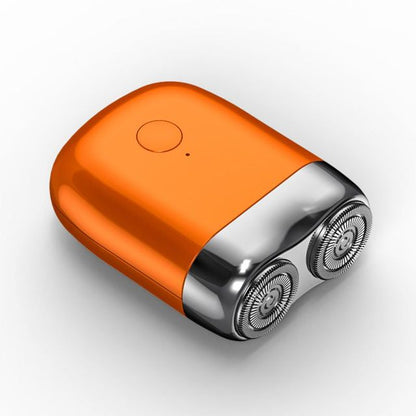 Electric Shaver with Rechargeable Battery and Water-Resistant Body, Compact Travel Size