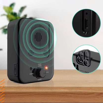Ultrasonic Bark Control Device with Automatic Sound Detection and Adjustable Frequency