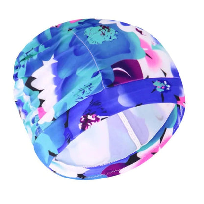 Turban Twist Swimming Cap with Stretchable Structure and Quick Drying Material
