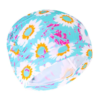 Turban Twist Swimming Cap with Stretchable Structure and Quick Drying Material