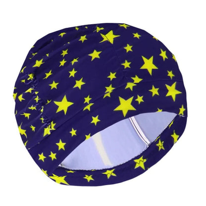 Turban Twist Swimming Cap with Stretchable Structure and Quick Drying Material