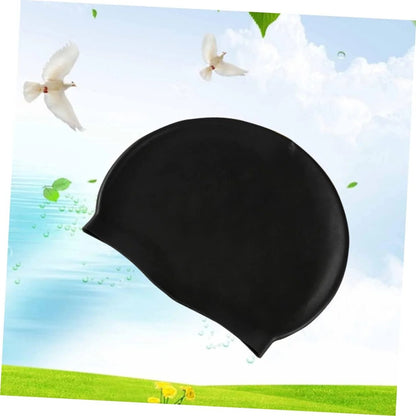 Turban Twist Swimming Cap with Stretchable Structure and Quick Drying Material