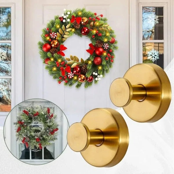 Suction Cup Wall Hooks with Twist Lock Mechanism, 10 Pound Capacity Set of 2