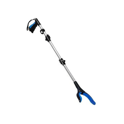Foldable Grabber Reacher with 360 Degree Swivel Head and Textured Grip Handle