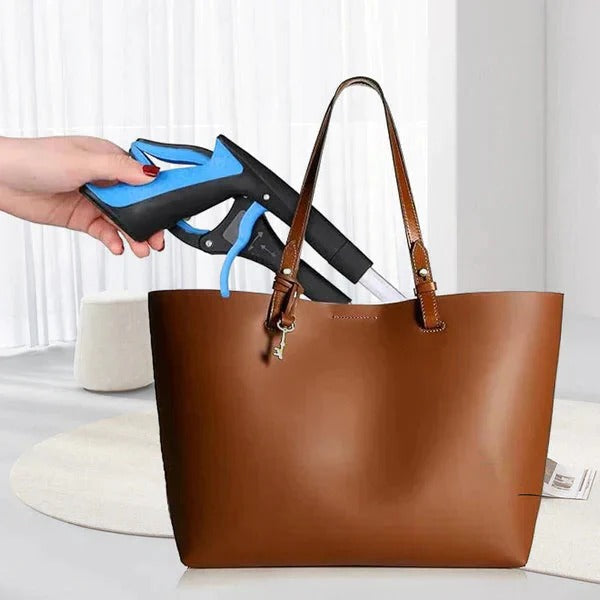 Foldable Grabber Reacher with 360 Degree Swivel Head and Textured Grip Handle