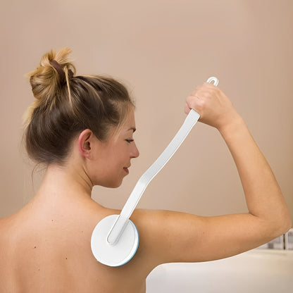 Extendable Back Lotion Roller with Detachable Head and Massage Action