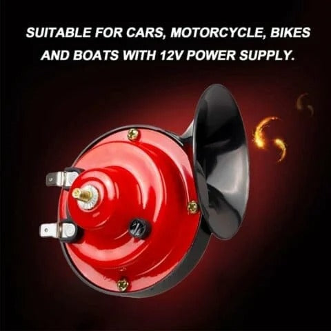 300dB Train Horn with Built-in Compressor and Universal Vehicle Mount