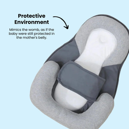 Inclined Infant Wedge Pillow with Anti-Rollover Support and Breathable Surface