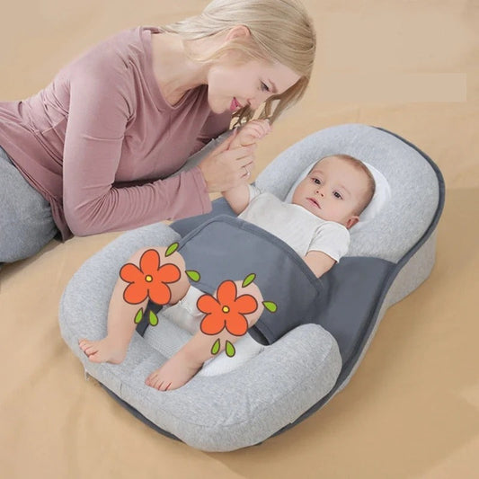 Inclined Infant Wedge Pillow with Anti-Rollover Support and Breathable Surface