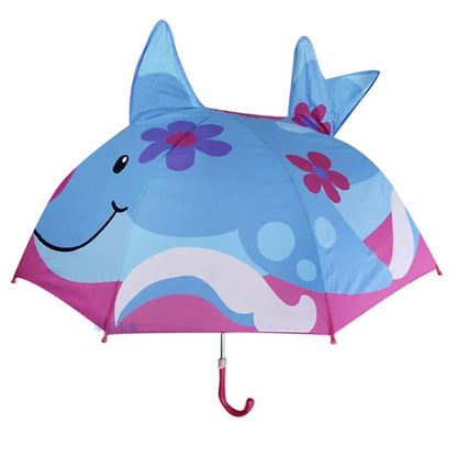 Children's Manual Umbrella with 26-28in Rainbow Canopy and Lightweight Design
