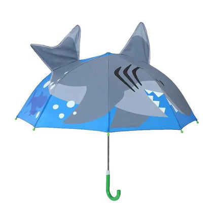 Children's Manual Umbrella with 26-28in Rainbow Canopy and Lightweight Design