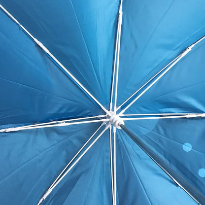 Children's Manual Umbrella with 26-28in Rainbow Canopy and Lightweight Design