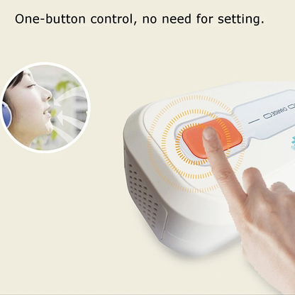Automated CPAP Sanitizer with Activated Oxygen and Rechargeable Battery