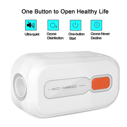 Automated CPAP Sanitizer with Activated Oxygen and Rechargeable Battery