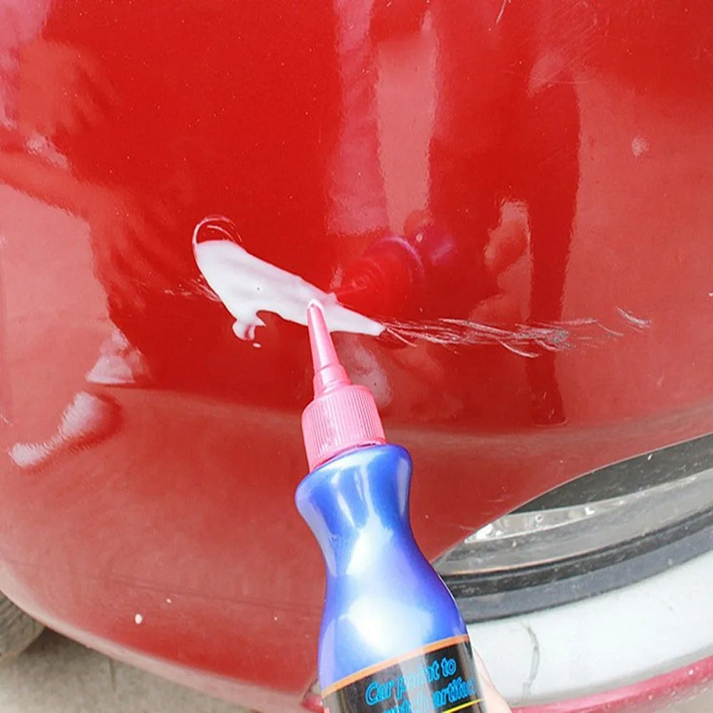 Car Polish with Foam Buffer Pad for Scratch and Swirl Removal, 100g